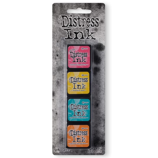 6 Packs: 4 ct. (24 total) Tim Holtz® Distress Ink Pad Mini Kit #1